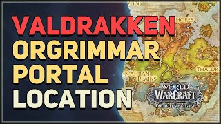 Orgrimmar Portal in Valdrakken Thaldraszus WoW Dragon Isles [upl. by Secnirp]