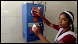 Sanitary Napkin Vending And Disposal Machine [upl. by Carlen]