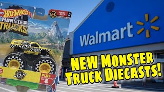 Looking For NEW Spin Master Hot Wheels Monster Truck Diecasts INSTORE  Review [upl. by Shellans]