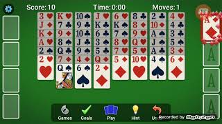 Freecell İnternetsiz freecell oynayın iskambil oyunları oyna Freecell apk Solitaire oyna [upl. by Ellehsem39]