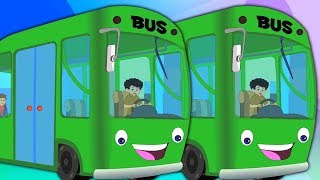 Ruote Sul Bus  canzoni educative  poesie per bambini  Nursery Rhyme  The Wheels On The Bus [upl. by Haizek]