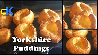 Perfect Yorkshire Pudding Recipe  Easy Yorkshire Puddings [upl. by Ennaillij]