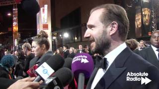 Ralph Fiennes interview at BAFTAs 2012 [upl. by Erikson]