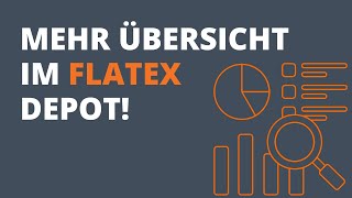 Flatex Tutorial  Depot hinzufügen mehr Übersicht in Deinem Flatex Österreich Depot [upl. by Llerdnod]