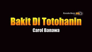 Bakit Di Totohanin  Carol Banawa KARAOKE [upl. by Jankell]