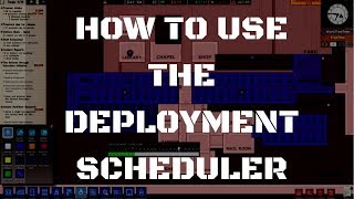 Prison Architect  How To Use the Deployment Scheduler [upl. by Arata768]