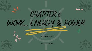 SP015 CHAPTER 5 EXAMPLE 13 [upl. by Mehs]