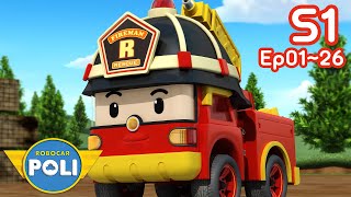 Robocar POLI Season 1 Full Ver  Ep1Ep26  Safety Education  Cartoon for Kids  Robocar POLI TV [upl. by Circosta922]