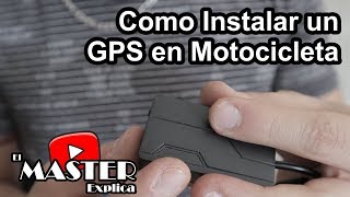 Como instalar Gps en moto facil tutorial [upl. by Aenit144]