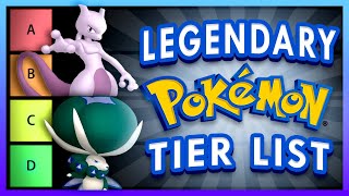 Ranking All Legendary Pokemon  Tier List [upl. by Tati]