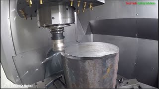 CNC Working High Machining  Seco Tools High Feed Milling [upl. by Ridglea]