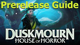 Duskmourn House of Horror Prerelease Guide  DSK Sealed [upl. by Sidnarb]