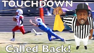 🏈WINNING TOUCHDOWN CALLED BACK at Championship Football Game 🏆 [upl. by Amin]