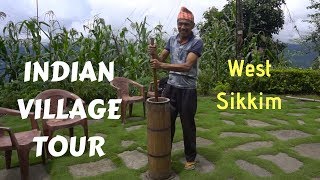 West Sikkim village Tour Yuksom Episode 9 Chhurpi making process  Sikkim village Tour [upl. by Auqinet]