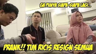 RAFFI AHMAD NGEPRANK RICIS SAMPAI NANGIS GA BERHENTI😭 [upl. by Sontich884]