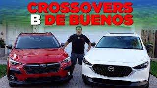 El enfrentamiento  Mazda CX30 vs Subaru Crosstrek ¿Quién Ganará [upl. by Audun]