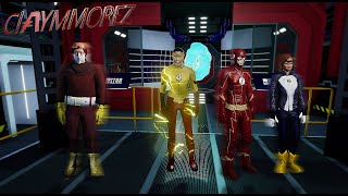 The Flash All Speedsters Metahuman and Heroes Showcase Crisis On Earth One FULL GAME [upl. by Blood]