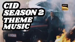 Cid Season 2  Theme Music  Sony TV [upl. by Niraj]