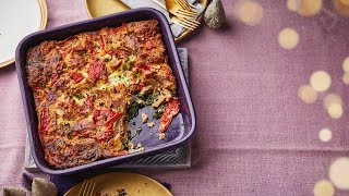 Nigellas Christmas Breakfast Strata  Ocado [upl. by Seth]