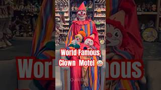 Get your scares in with a trip to the creepy and historic Clown Motel 🏨 [upl. by Susann]