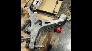 Jaguar XJ8 Control Arm 1  Replacing Rear Lower Wishbone [upl. by Vasilek]