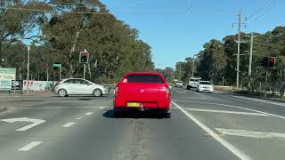 Driving Windsor to Warragamba Dam [upl. by Jaylene182]