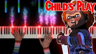 Chucky Song  Childs Play Theme 1988 Piano Solo [upl. by Latham]