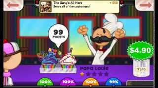 Papas Cupcakeria To Go Rank 63Unlocking Papa Louie [upl. by Migeon892]