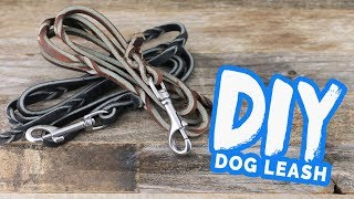 DIY Dog Leash  Weave and Rivet Style [upl. by Dardani]