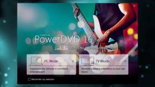 PowerDVD  Using TV Mode [upl. by Rooke681]