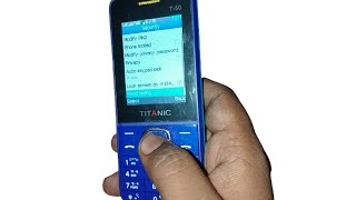 Fixed dial Number OnlyTitanic Mobile FDN  How to Solution Outgoing Call Problem Titanic Mobile [upl. by Georgeanna]