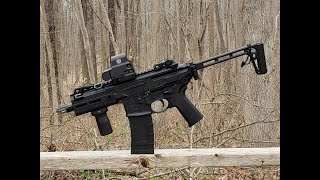 Sig Sauer MCX Rattler BB rifle Overview and shooting test [upl. by Etnomaj]