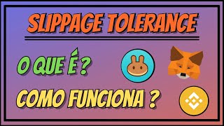 SLIPPAGE TOLERANCE NA PANCAKESWAP [upl. by Lampert]