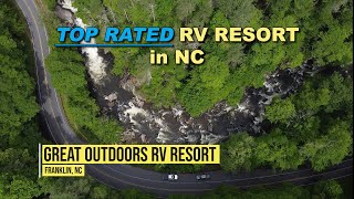 The Great Outdoors Rv Resort  Franklin NC  Highlands NC  Dry Falls [upl. by Dutch]