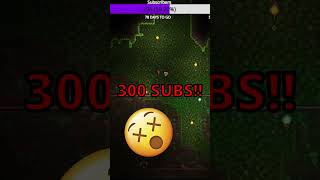 I BEAT PLANTERA and got 300 SUBS terrarialetsplay milestone [upl. by Ervine]