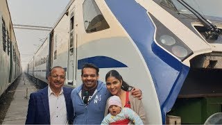 Train18 Exclusive Inside Indias fastest Train [upl. by Anawahs]