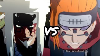 Jiraiya VS Pain Fight Naruto Shippuden Ultimate Ninja Storm 2 Storm Trilogy PS4 [upl. by Tilney263]