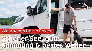 BAYERN🤩SeeTipp➡️Da bleiben wir LÄNGER☀️ Camping am Brombachsee  VLOG [upl. by Enitram]