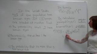 Binomial Probability Example [upl. by Stevens617]