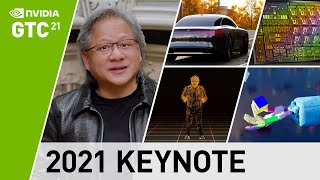 GTC Spring 2021 Keynote with NVIDIA CEO Jensen Huang [upl. by Winebaum]