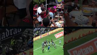 GOLAÇO DE COBERTURA TORCIDA DO FLAMENGO EXPLODE COM GOL DO PLATA NA FINAL DA COPA BETANO DO BRASIL [upl. by Hewes249]