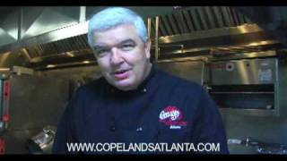 Watch how we deep fry a Cajun Turkey at Copelands New Orleans Restaurant [upl. by Barsky491]