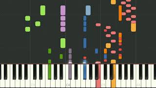 Hornpipe from Handels Water Music  synthesia [upl. by Eppes]