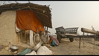 Traditional Lifestyle in Terai Village  beautiful village life of Nepal  Rural Life Village [upl. by Eyram]