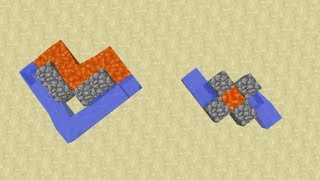 Quad Cobblestone Generators  Minecraft Tutorial [upl. by Sej]