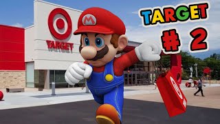 Super Mario goes to Target Part 2  Super Mario Bros in real life [upl. by Ilarin]