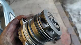 Volkswagen Transporter 25L Turbo Diesel AXD Water Pump STUCK How I removed it [upl. by Draned]