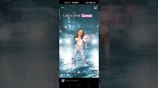 Lisa  Crab Dance  Zepeto [upl. by Ephram263]