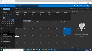 06 Microsoft 365 Office 365 Outlook Kalender hinzufügen Kalender teilen [upl. by Ludovico]