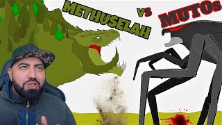 TITANUS METHUSELAH vs MUTOs EPIC [upl. by Kaitlyn]